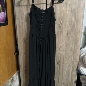 Elegant Black Maxi Dress